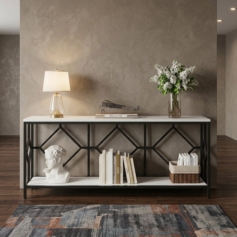 PRITI Metal Console Table