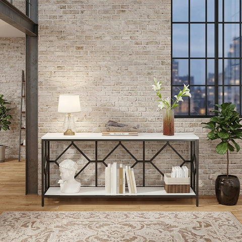 PRITI Metal Console Table