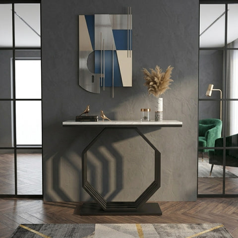 PRITI Metal Console Table