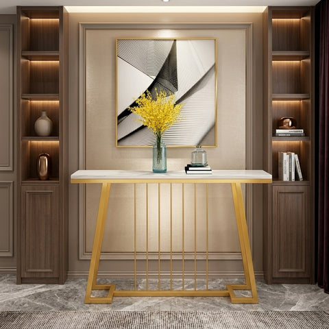 PRITI Metal Console Table
