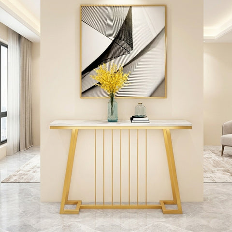 PRITI Metal Console Table