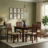 Priti 4 Seater Sheesham wood Dining Set with Priti Sheesham Dining Chair