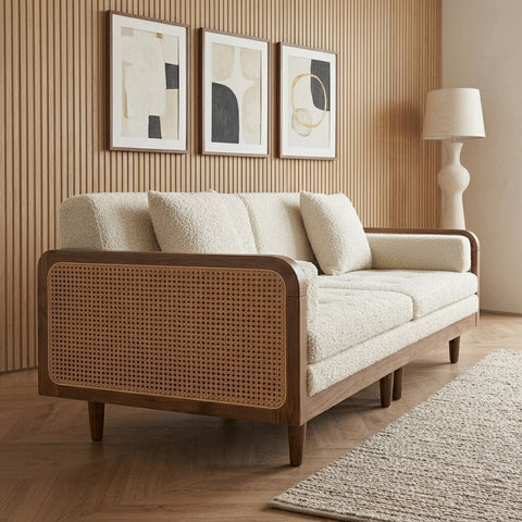 PRITI WOOD Solid Wood Sofa Cum Bed with Trundle