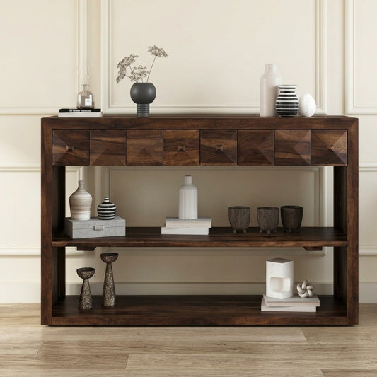 PRITI Sheesham Wood Console Table for Living Room