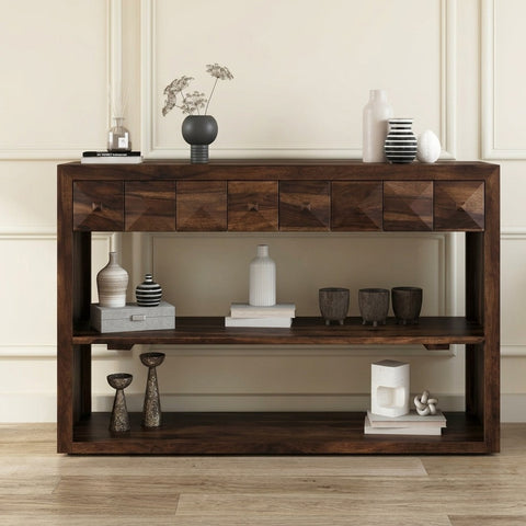 PRITI Sheesham Wood Console Table for Living Room