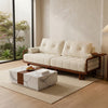 PRITI Solid Wood Sofa Cum Bed for Living Room