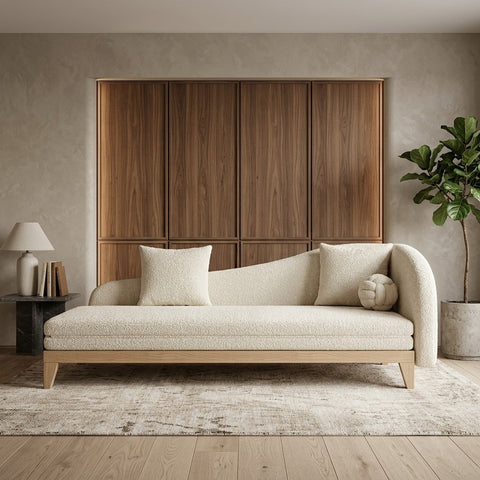 PRITI Lounge Chaise Sofa Cum Bed