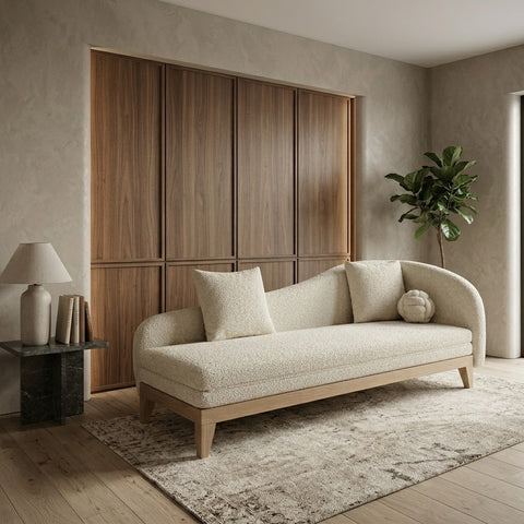 PRITI Lounge Chaise Sofa Cum Bed