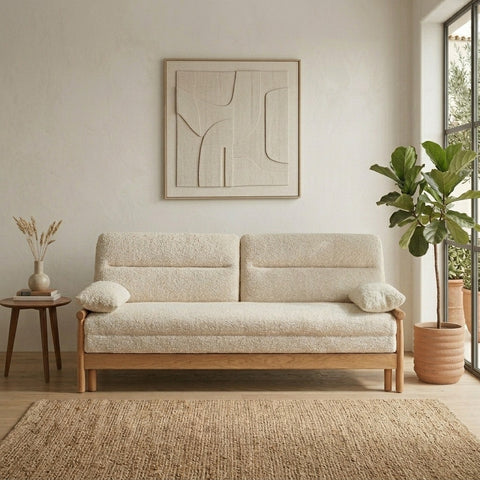 PRITI Solid Wood Sofa Come Bed | Easy Folding Sofa Come Bed
