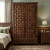 PRITI 2 door sheesham wood wardrobe
