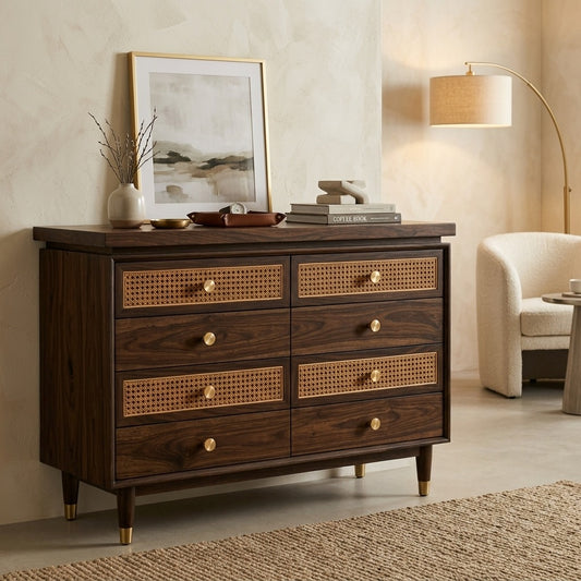 PRITI Solid Sheesham Wood Chest Of Drawers for Living Room | Bedroom