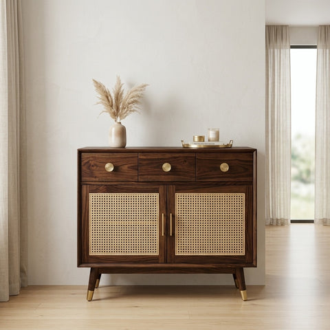 PRITI Solid Sheesham Wood Chest Of Drawers for Living Room | Bedroom