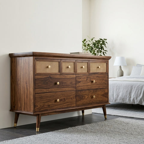 PRITI Solid Sheesham Wood Chest Of Drawers for Living Room | Bedroom