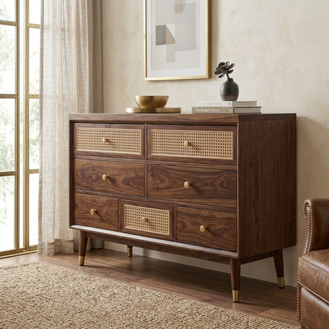 PRITI Solid Sheesham Wood Chest Of Drawers for Living Room | Bedroom