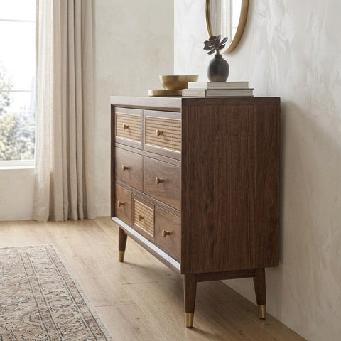 PRITI Solid Sheesham Wood Chest Of Drawers for Living Room | Bedroom