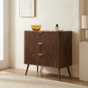 PRITI 3 Drawer Small Chest - Walnut