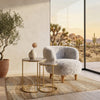PRITI Side Table with Marble Set of 2