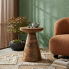 PRITI Mango Wood Accent Table