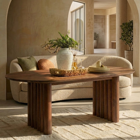 PRITI  Parawood 6 Seater Dining Table