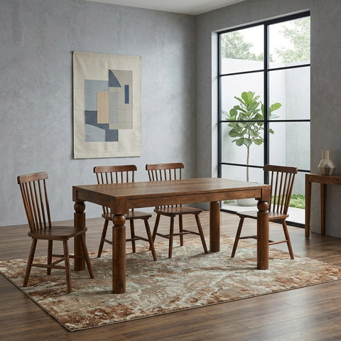 PRITI Mango Wood 6 Seater Dining Table