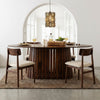 PRITI  Walnut 6 Seater Dining Table