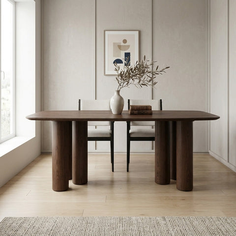 PRITI Plywood 8 Seater Dining Table