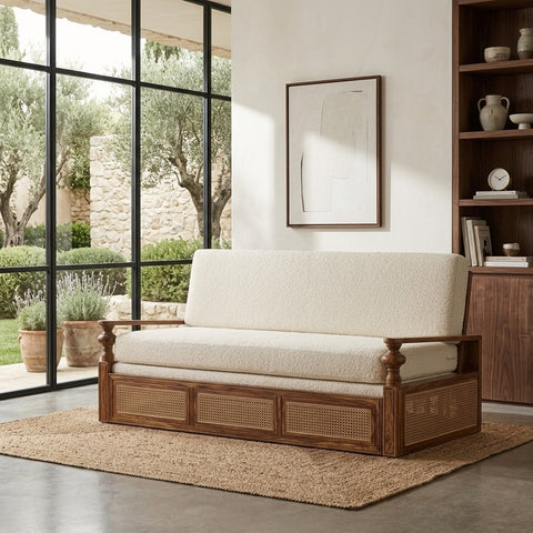 PRITI Fabric Sofa Cum Bed