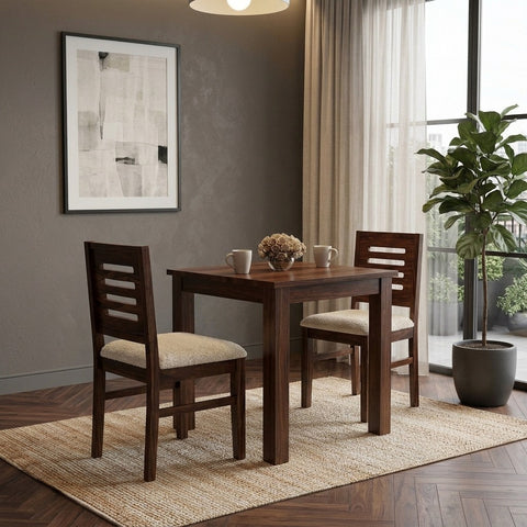 PRITI Sheesham Wood Dining Table 2 Seater Set