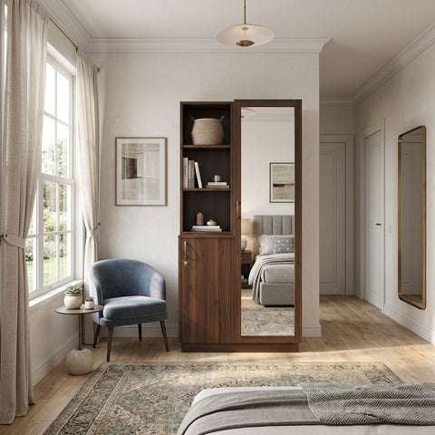 PRITI Sheesham Wood dressing table with storage