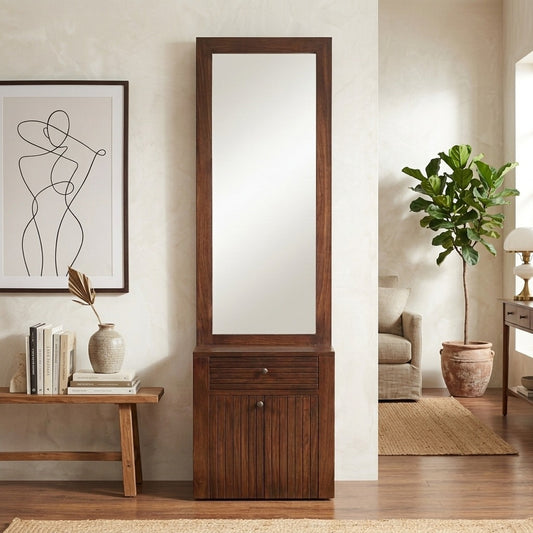 PRITI Sheesham Wood dressing table with seating