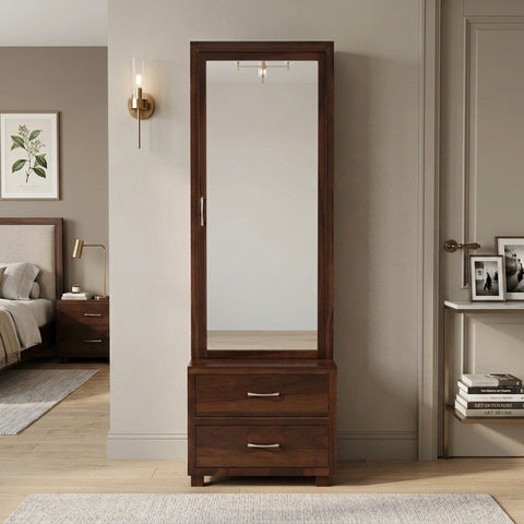 PRITI Sheesham Wood dressing table with storage