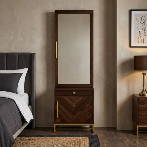 PRITI Sheesham Wood dressing table with storage