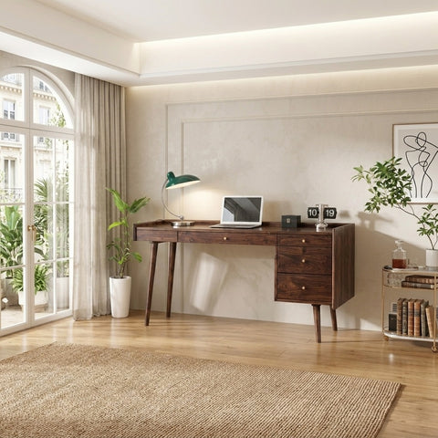 PRITI Solid Wood Study Table for Students