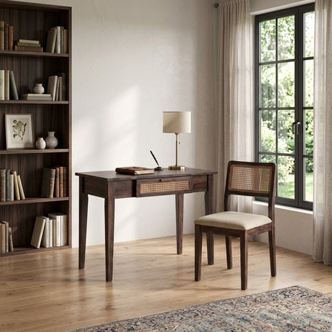 PRITI Sheesham Wood Study Table and Chair Set for Students | Kids | Adults
