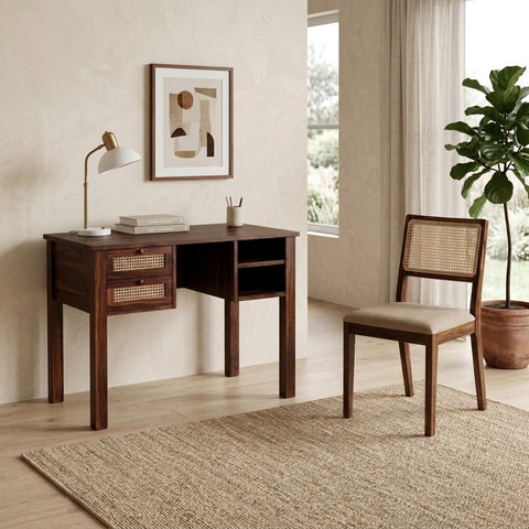 PRITI  Sheesham Wood Study Table and Chair Set for Students | Kids | Adults