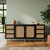 PRITI Wooden 70" Crockery Cabinet