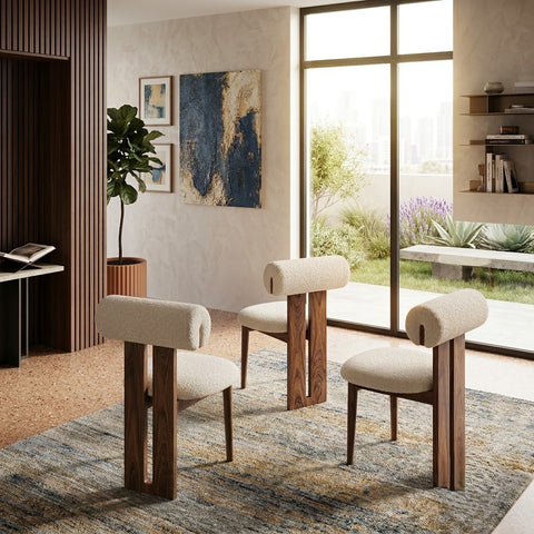 PRITI Wooden Dining Chair