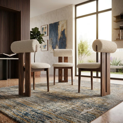 PRITI Wooden Dining Chair