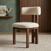 PRITI Wooden Dining Chair |  Walnut sheesham