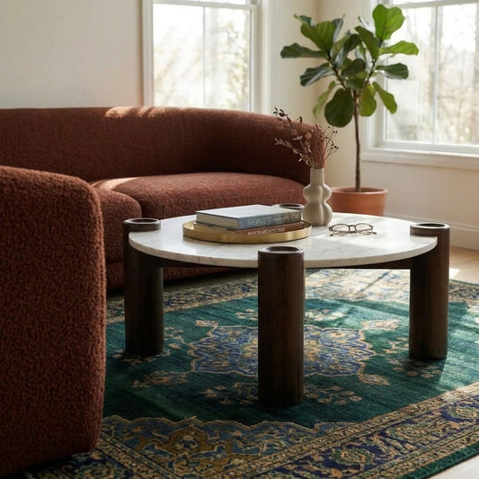 PRITI  Solid Wood Coffee Table