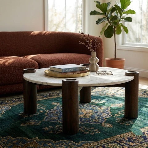 PRITI  Solid Wood Coffee Table