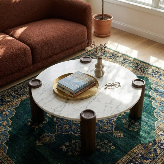 PRITI  Solid Wood Coffee Table