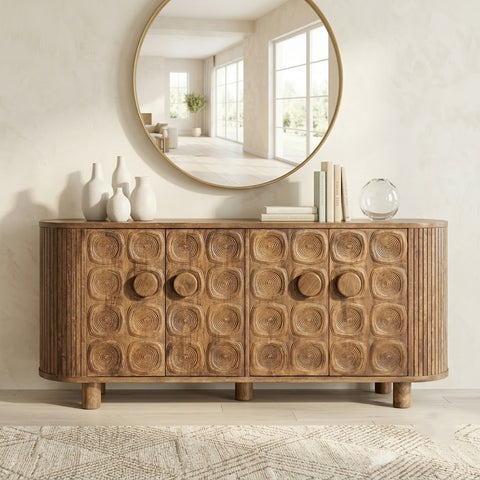 PRITI  Mango Wood Sideboard