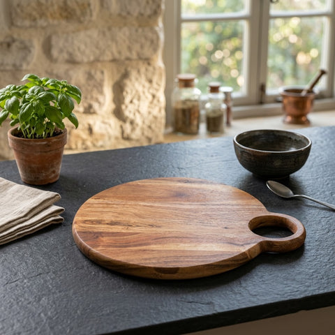 PRITI Acacia Wood Chopping Board