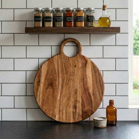 PRITI Acacia Wood Chopping Board