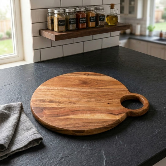 PRITI Acacia Wood Chopping Board