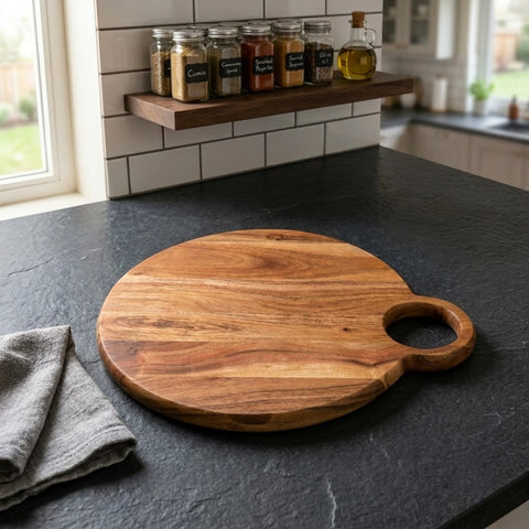 PRITI Acacia Wood Chopping Board