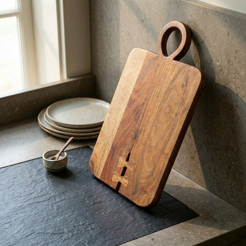 PRITI Acacia Wood Chopping Board