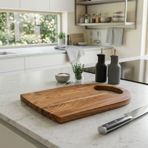 PRITI Acacia Wood Chopping Board