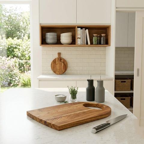 PRITI Acacia Wood Chopping Board